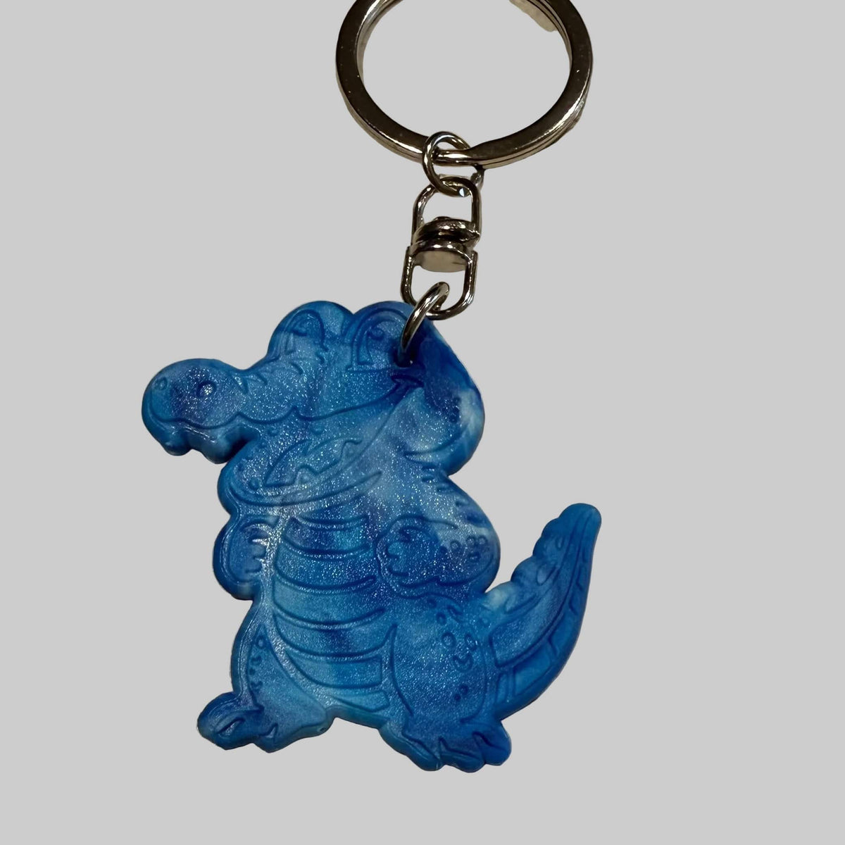 Zero.plastics.australia keyring Crocodile (new) Keyrings - Recycled bottle lids - Zero.plastic.Australia