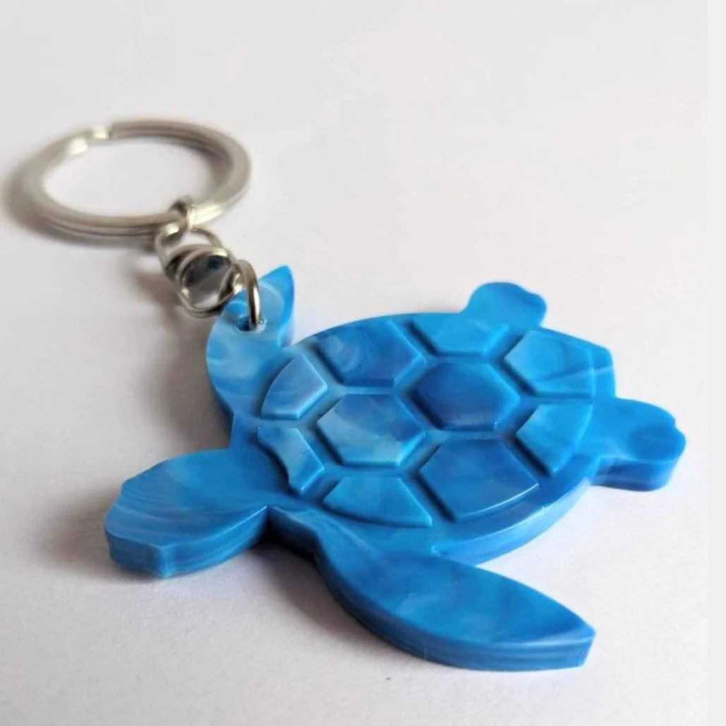 Zero.plastics.australia keyring Turtle (new) Keyrings - Recycled bottle lids - Zero.plastic.Australia
