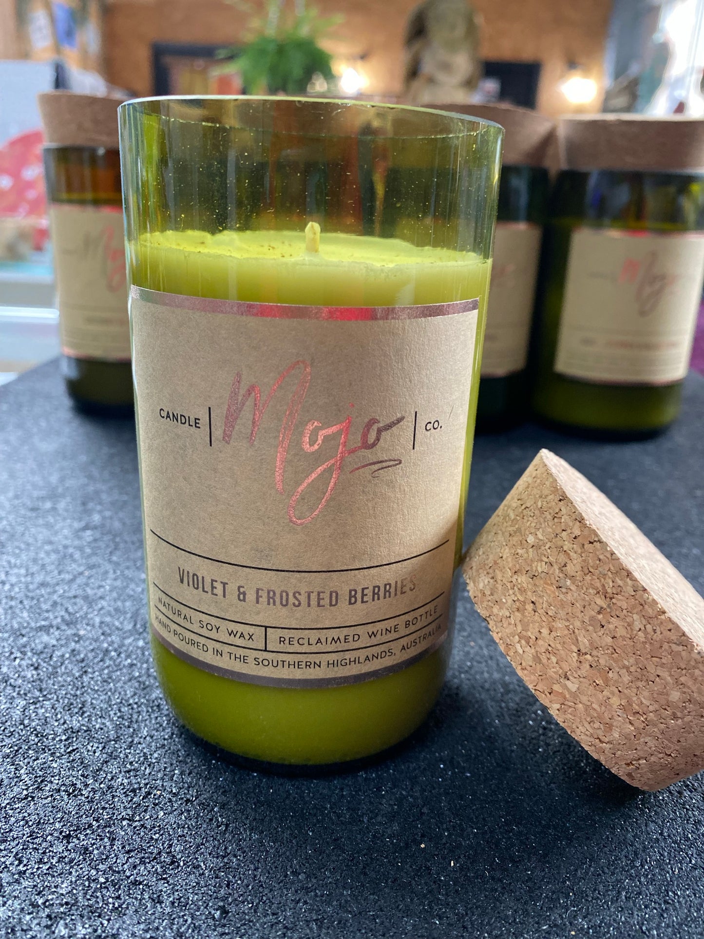 Candle - Wine Bottle