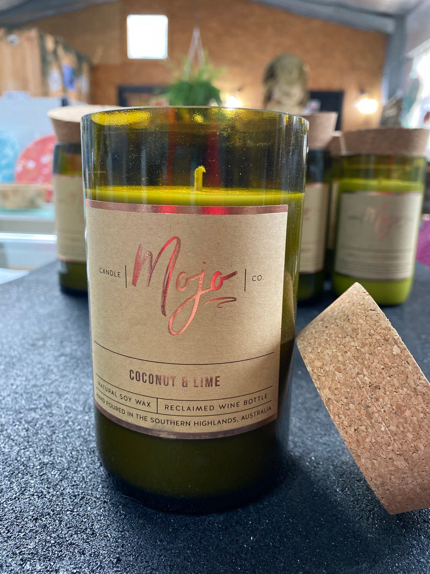 Candle - Wine Bottle