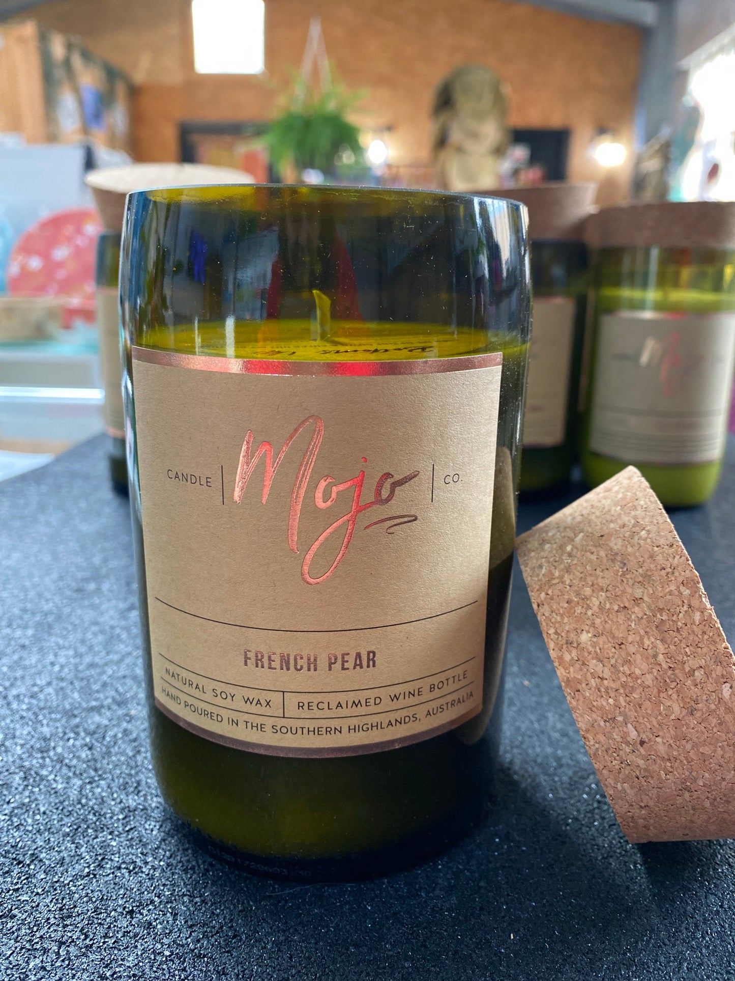 Candle - Wine Bottle