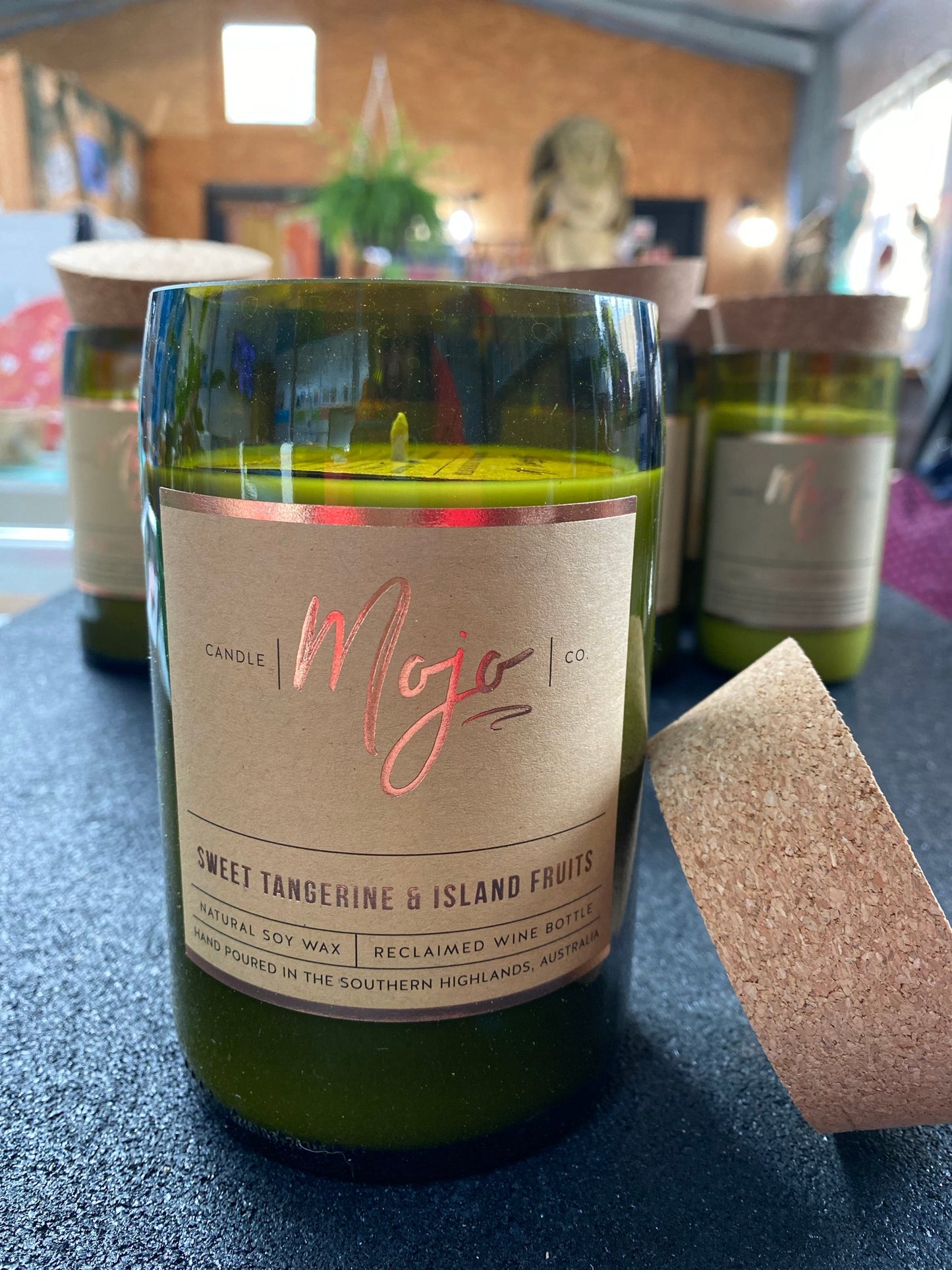 Candle - Wine Bottle
