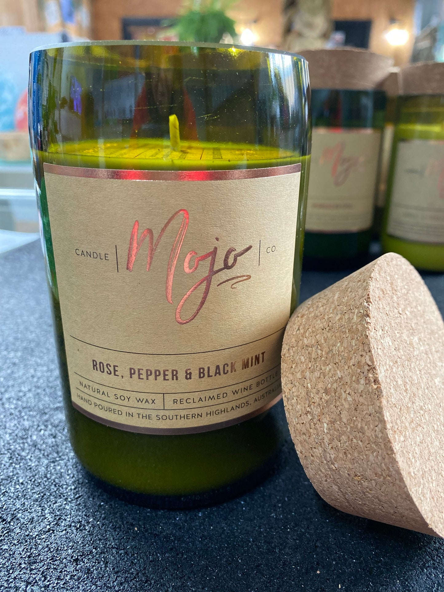 Candle - Wine Bottle