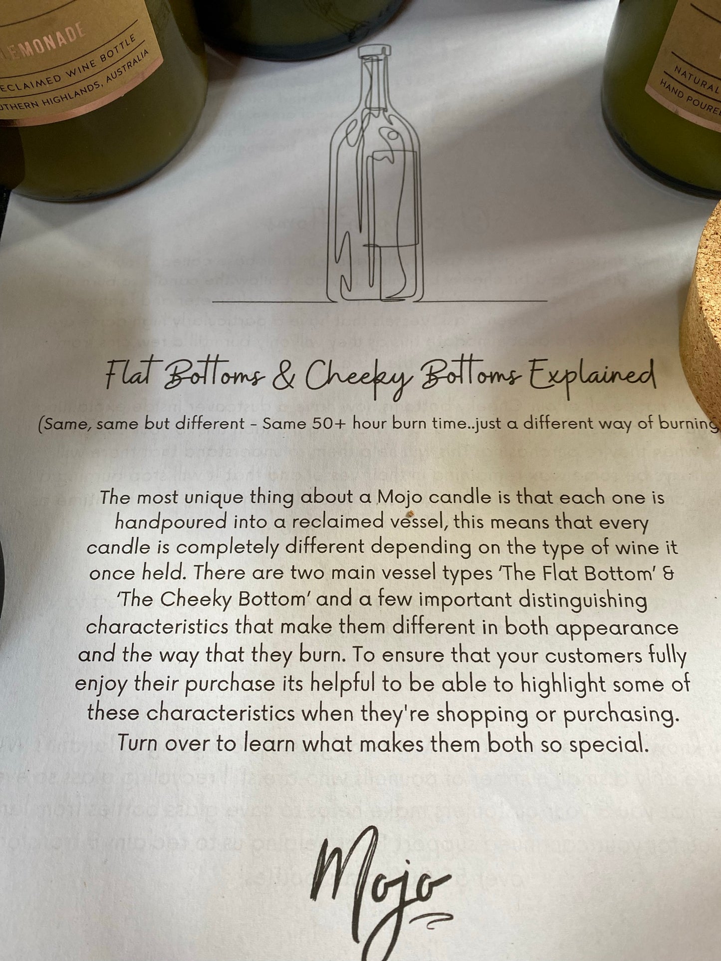 Candle - Wine Bottle