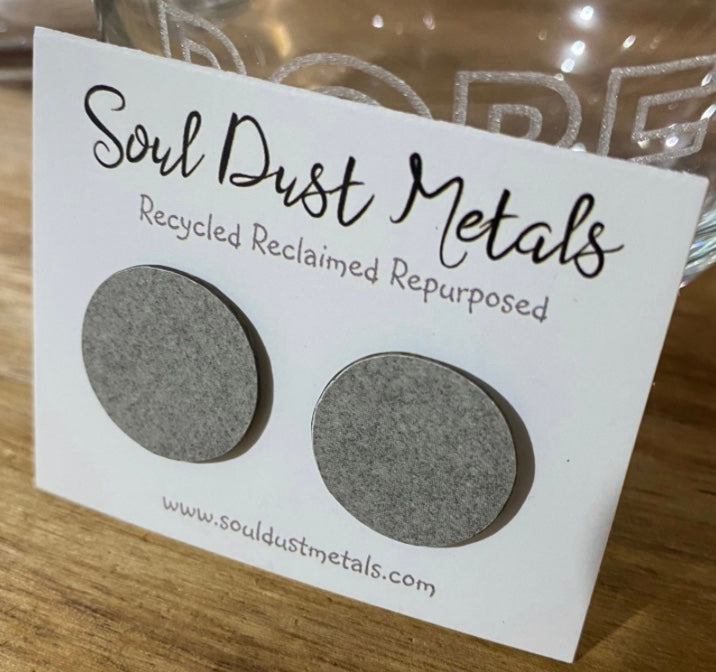 Earrings - Laminate samples  - SoulDustMetal