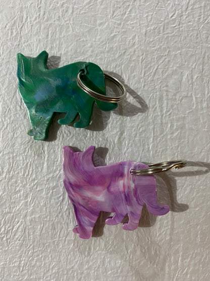 Keyrings - Recycled bottle lids - Zero.plastic.Australia
