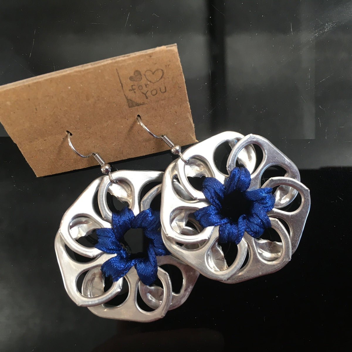 Flow - Marena Beqir Earrings Earrings - Recycled Can Ring Pulls