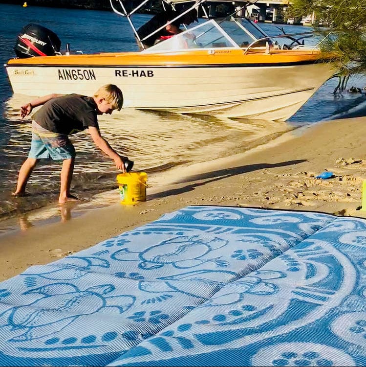 Recycled Mats Mat Mat - Recycled Mat - Turtle Season