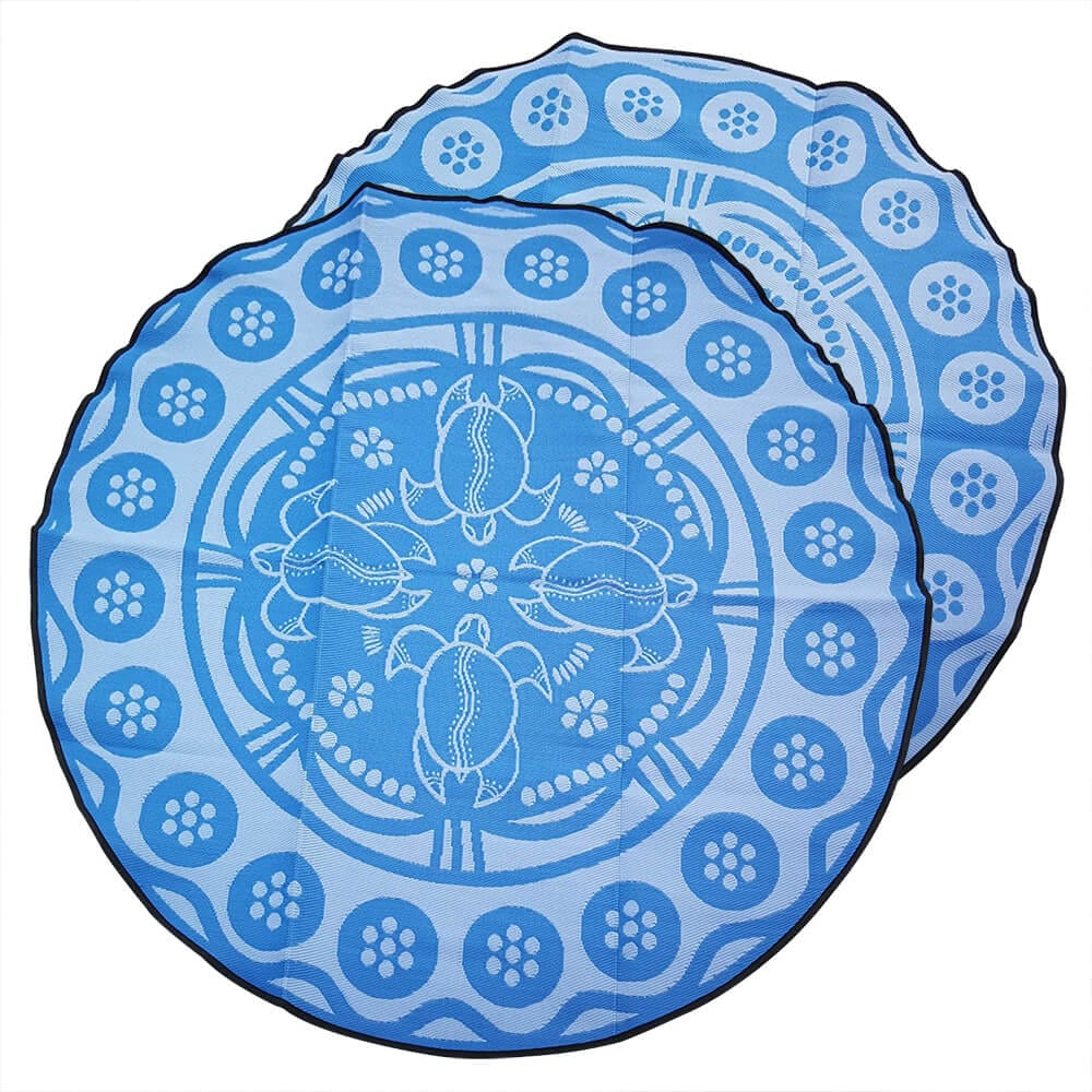 Recycled Mats Mat Mat - Recycled Mat - Turtle Season