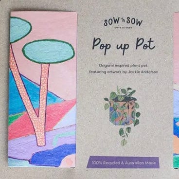 Sow n Sow Pop up Pot Yonder (small) Pop up pot - Sow n Sow Planter